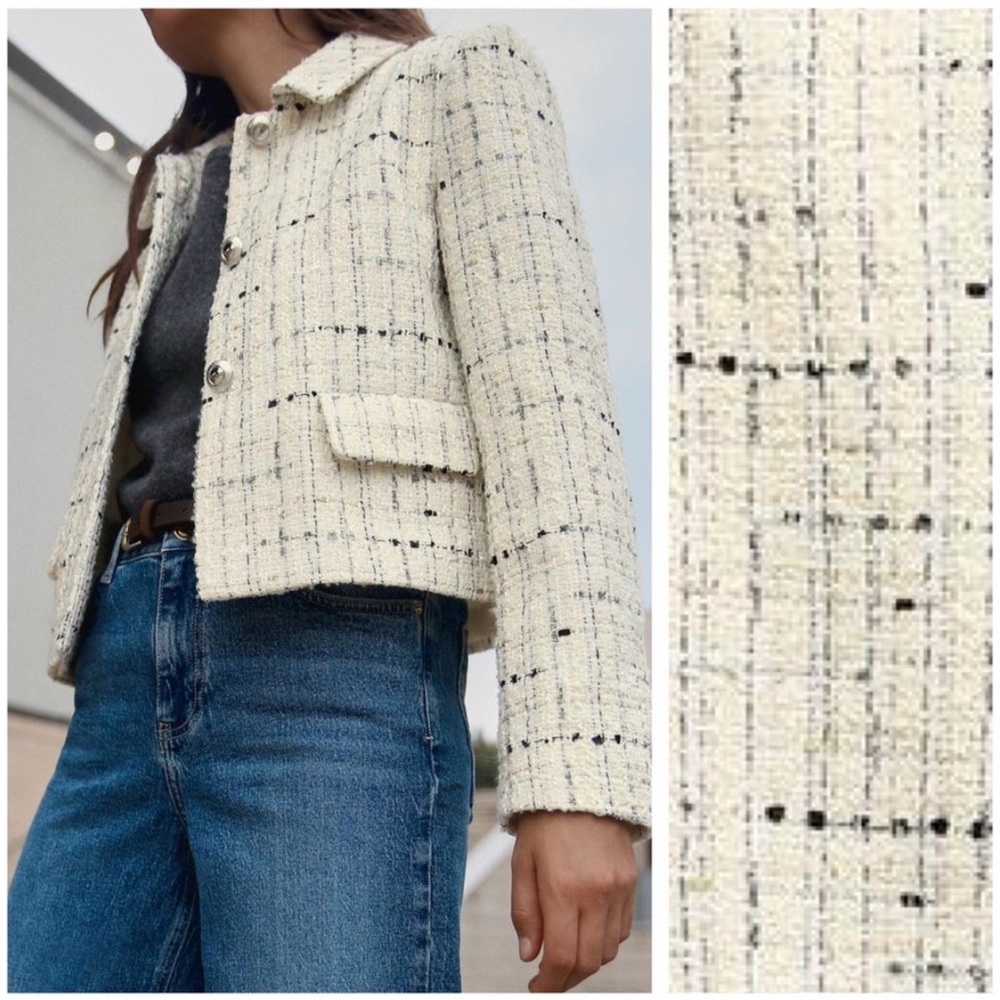 Zara Cropped Blazer